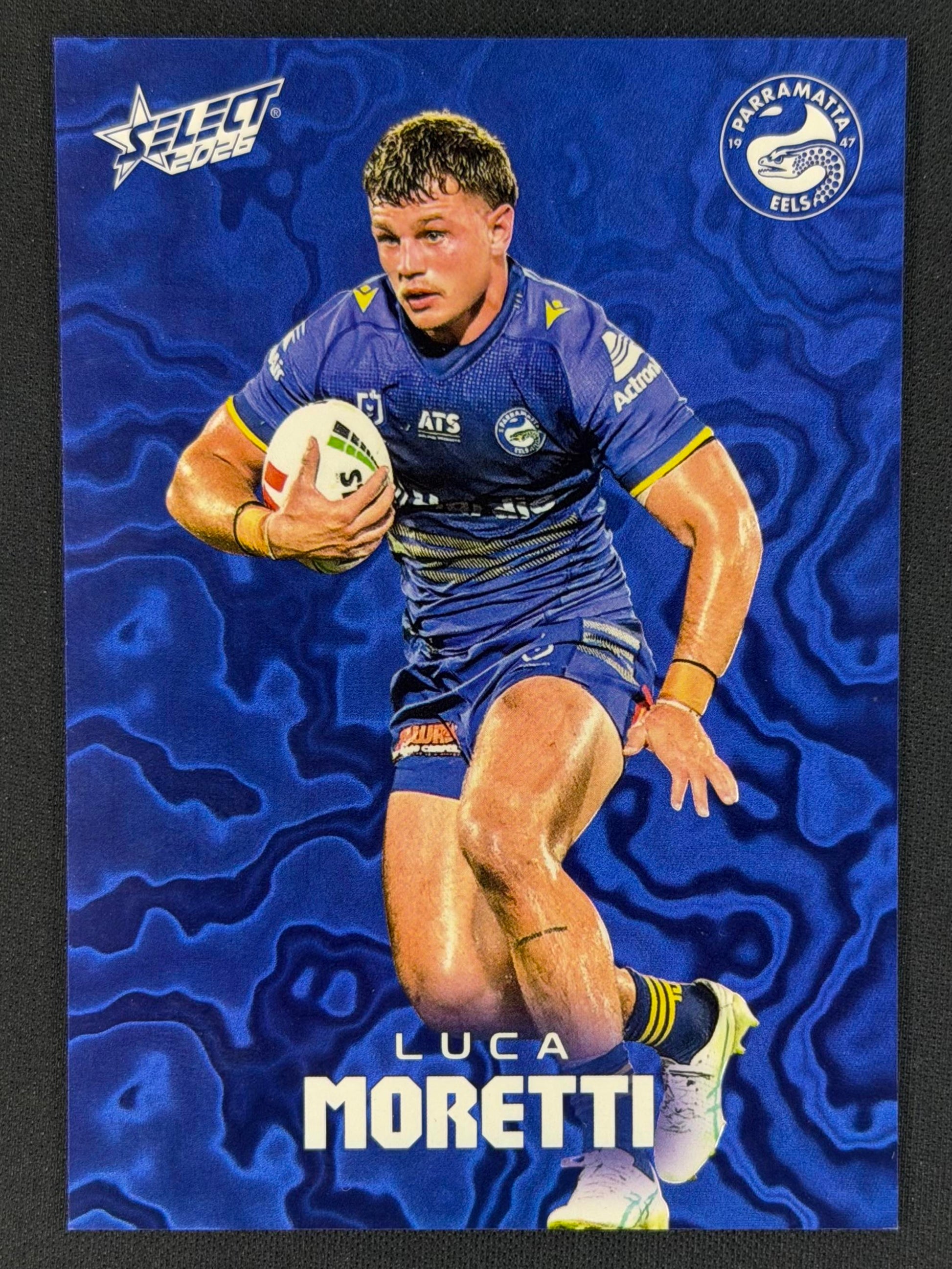2026 NRL League Heroes Mercury M125 Luca Moretti /450