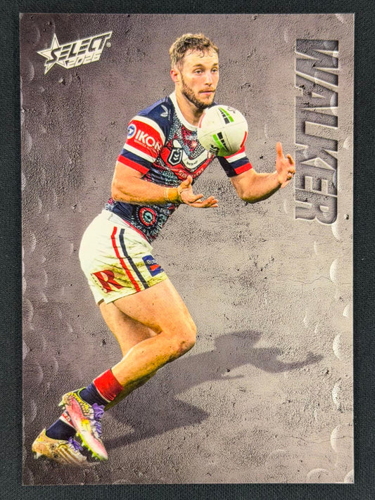 2026 NRL League Heroes Etched E133 Sam Walker /185