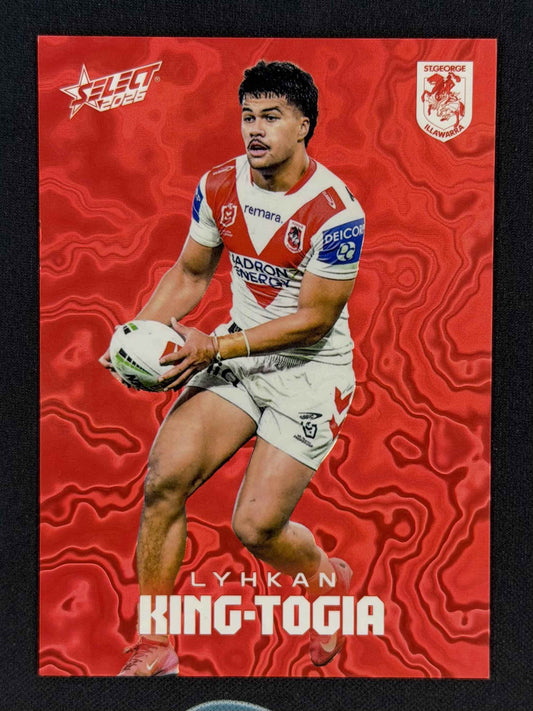 2026 NRL League Heroes Mercury M164 Lyhkan King-Togia /450