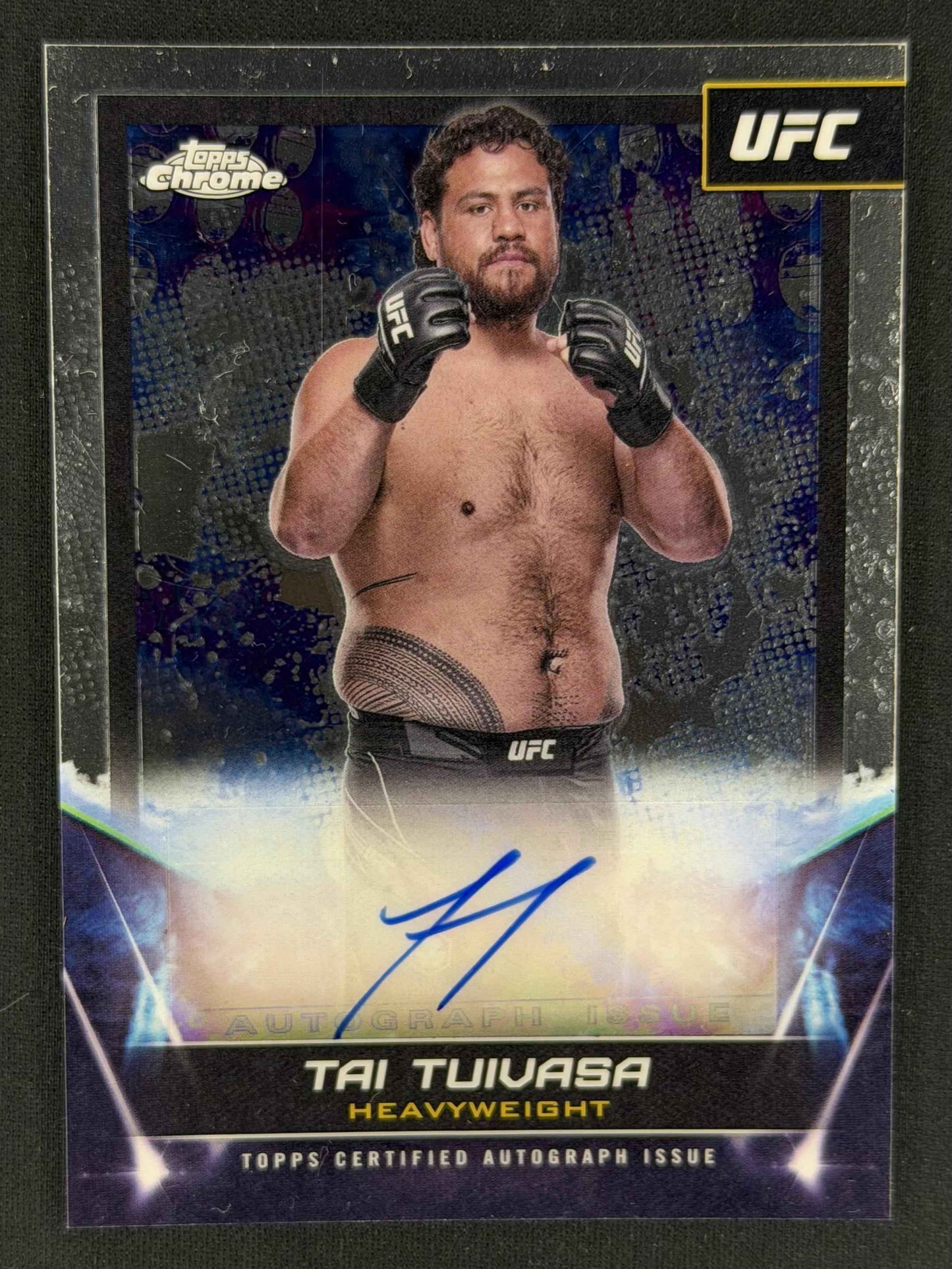 2024 Topps Chrome UFC #FNA-TTU Tai Tuivasa UFC Signatures