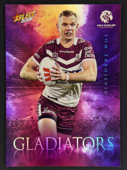2026 NRL League Heroes Gladiators G63 Tom Trbojevic /599