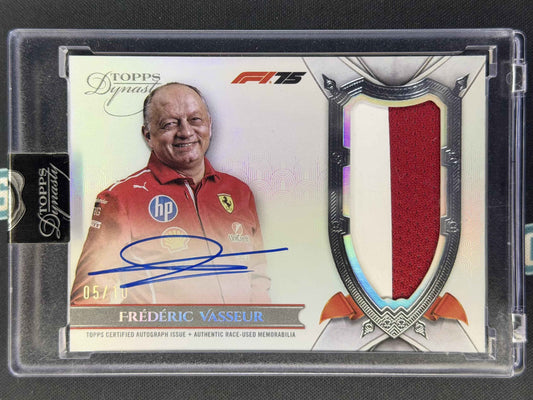 2024 Topps Dynasty Formula 1 Autographed Patch Frédéric Vasseur /10