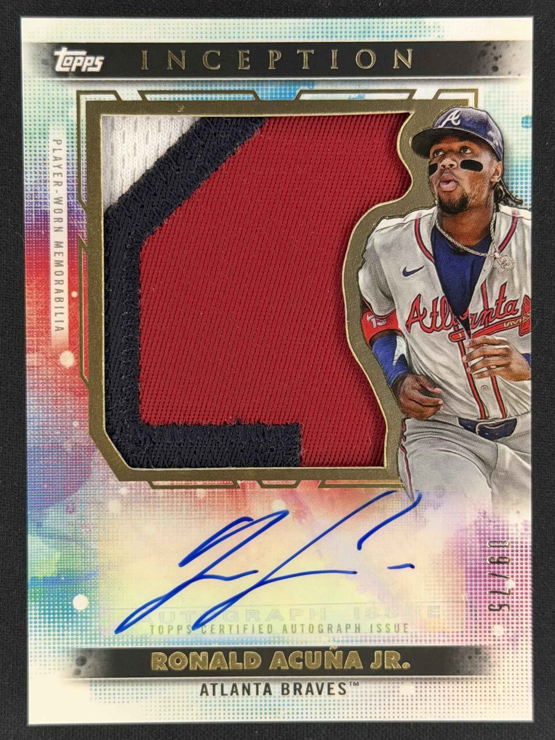 2024 Topps Inception #AJP-RA Ronald Acuña Jr. Magenta /75