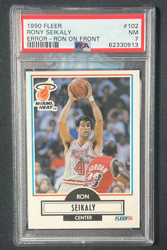 1990-91 فلير رقم 102ب روني سيكالي