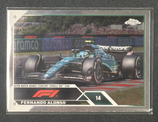 2023 Topps Chrome Formula 1 #35 Fernando Alonso