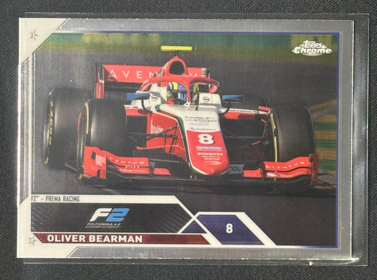 2023 Topps Chrome Formula 1 #123 Oliver Bearman