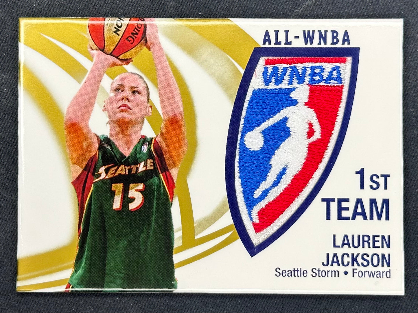 2005 Rittenhouse WNBA All-WNBA Patch Lauren Jackson /250