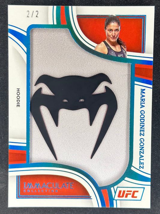 2023 Immaculate UFC Maria Godinez Jumbo Logo Patch /2