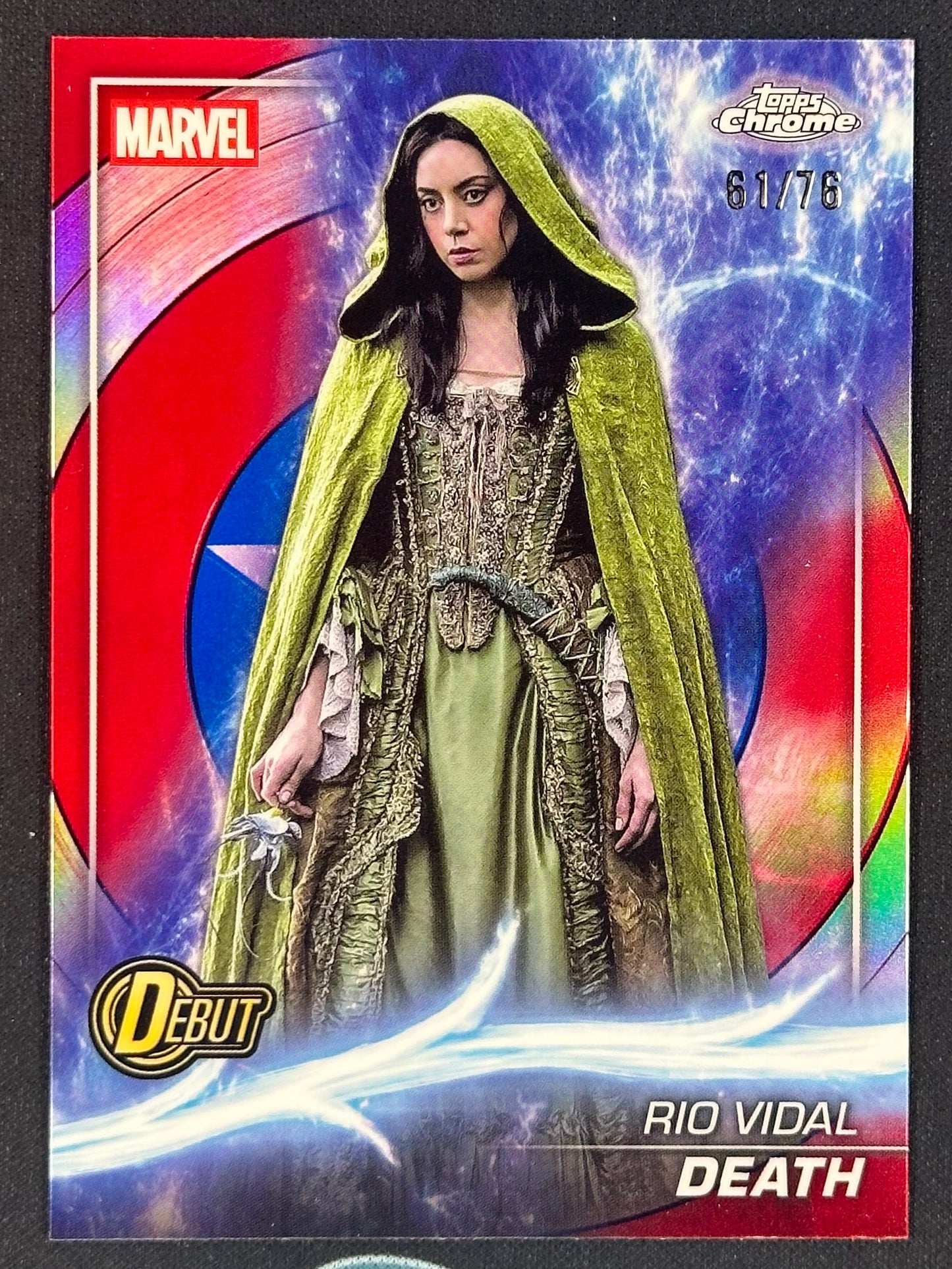 2025 Topps Chrome Marvel Rio Vidal Death Refractor /76