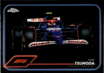 2024 Topps Chrome Formula 1 #89 Yuki Tsunoda